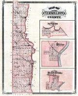 Vermillion County, Newport, Clinton, Perrysville, Indiana State Atlas 1876